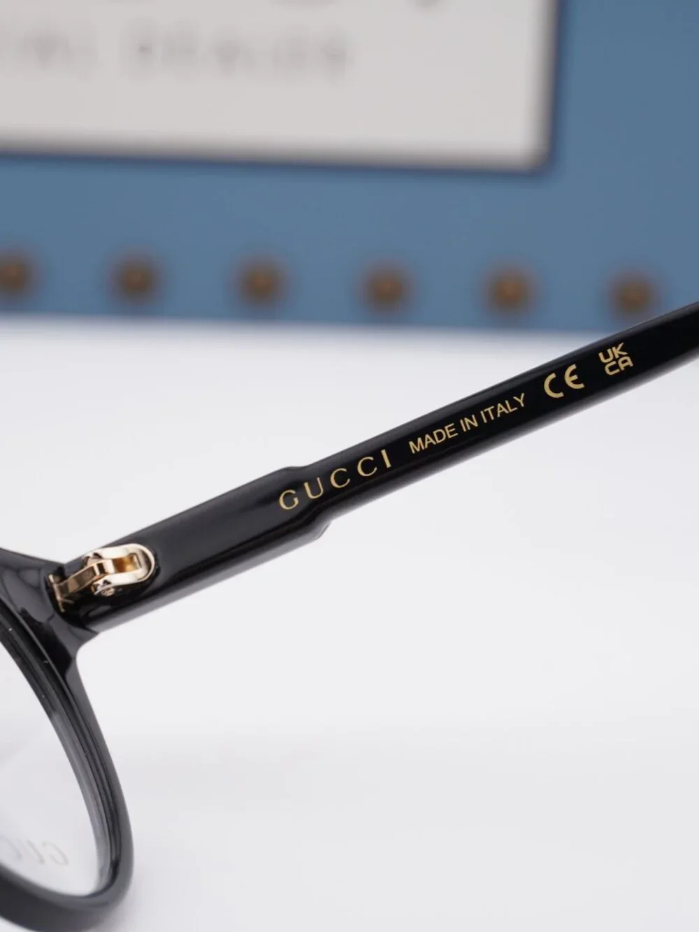 Gucci GG1822O 001 Square Eyeglasses - Black 50mm